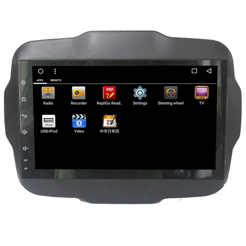 Clearance Ectwodvd 9inch Octa Core Android 8.1 Car DVD Player GPS Navigation Multimedia For JEEP Renegade 2016 2