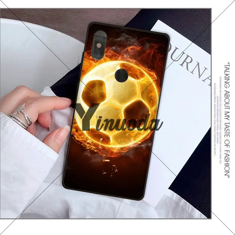 Football Fire Soccer Ball