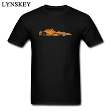2018 F1 Fernando Alonso imprimir más tamaño para hombre manga corta Camiseta moda ropa masculina diseño