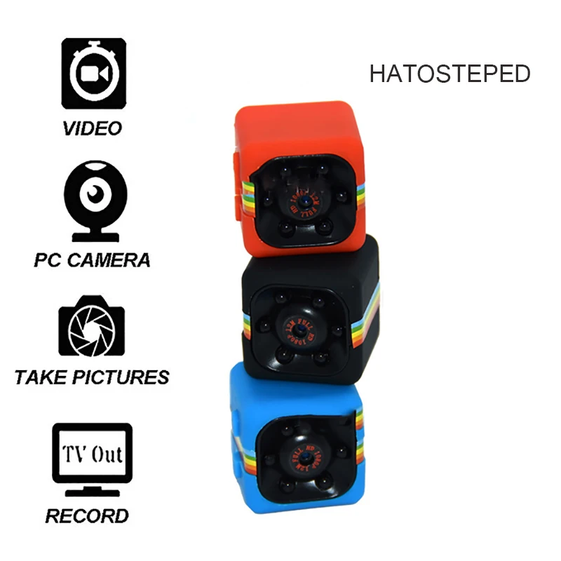 SQ11 Mini Camera 1080P Sport DV Mini Infrared Night Vision Monitor Concealed small Camera SQ 11 small camera DV Video Recorder