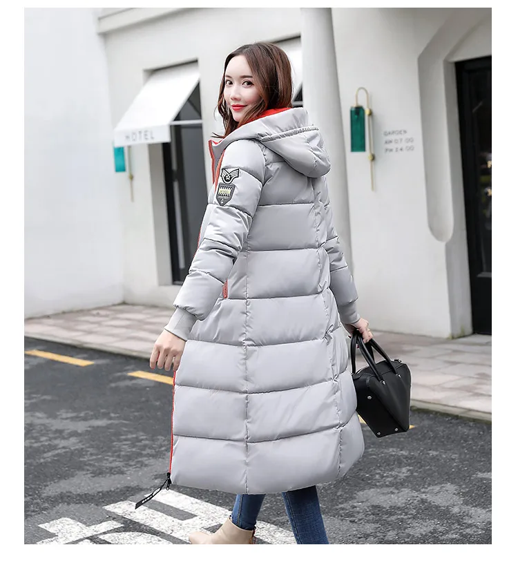 Cheap wholesale new autumn winter selling women's fashion casual warm jacket female basic coats G313 - Цвет: Темно-серый