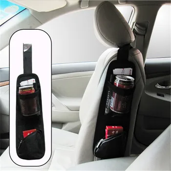 

Car Seat Side Hanging Storage Bag Organizer Multi-Function Storage Sundries Sorting Bag Car Side Drink Bag Auto Accessories