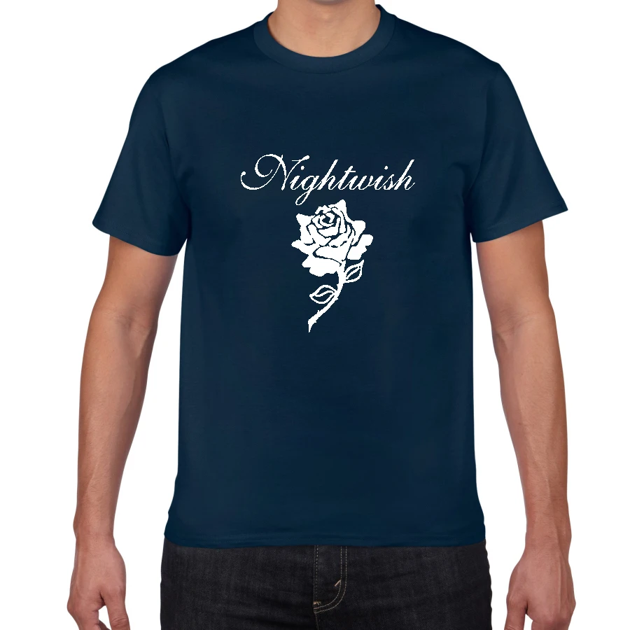 Nightwish Imaginaerum симфонический Металл Epica Футболка мужская Металлическая Полоса Хлопок Уличная Футболка мужская повседневная размера плюс мужская одежда