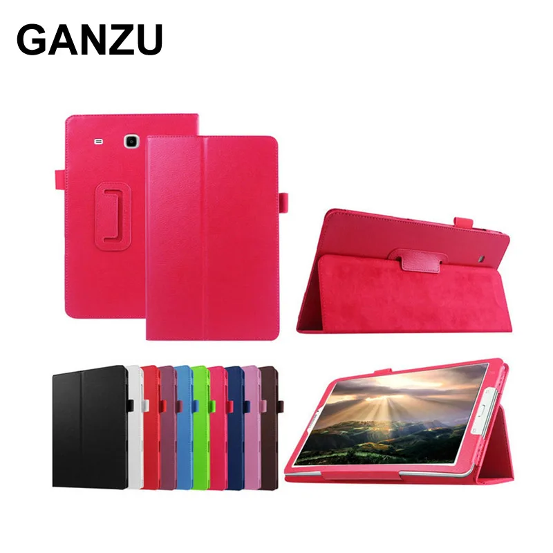 PU Leather Tablet Case Cover For Samsung Galaxy Tab E T560 T561 SM T561 High Quality Folding