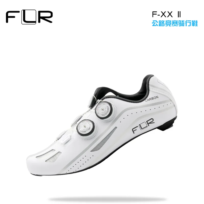 FLR Road profesional bicicleta de carretera SPD zapatos de Ciclismo de carbono zapatos de carreras zapatos de fibra de bicicleta de carretera zapatos deportivos de bicicleta atlética FXX