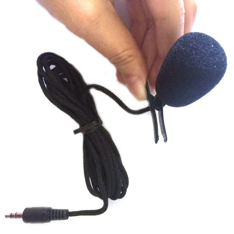Портативный петличный мини микрофон Dagee DG 001MIC высококачественный с зажимом для