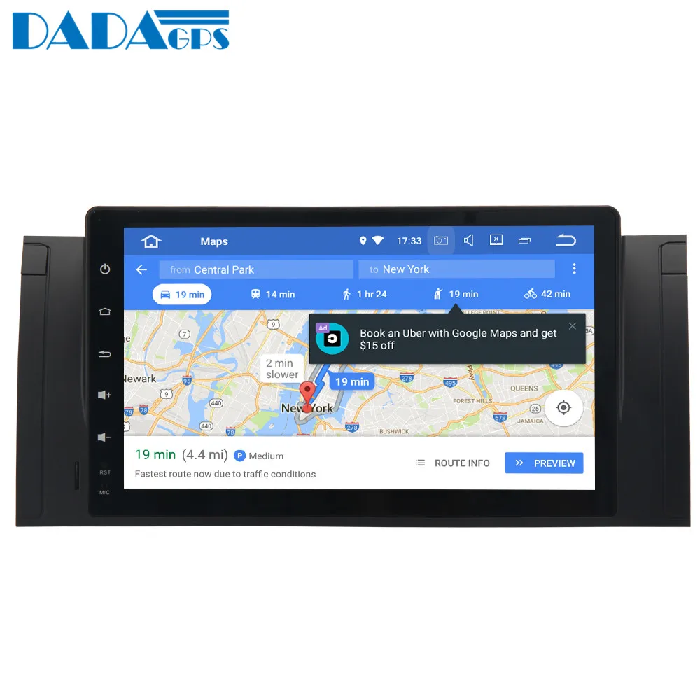 Автомагнитола для BMW E39 E53 X5 мультимедийный плеер 9 дюймов на Android 8 0 с