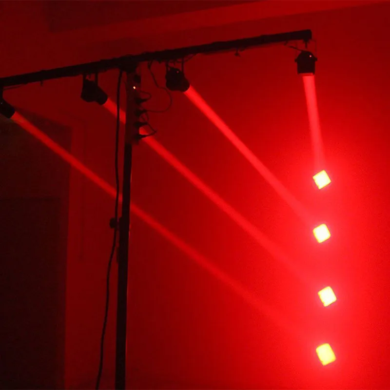 1 Вт RGBW светодиодный сценический светильник ing PinSpot луч Точечный светильник Профессиональный DJ диско вечерние KTV подсветка сценический светильник