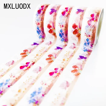 

Washi Tape Set Sticky Decorative Adhesive Paper Tapes DIY Office Stationery Colored Mouse Pattern Masking Scrapbook 1PCS/Lot