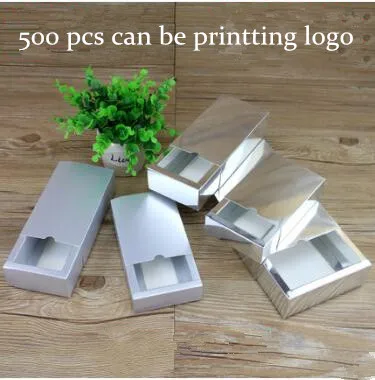 

drawer shape paper L size party bright silver / matte silver five different size gift boxes , WHTM2