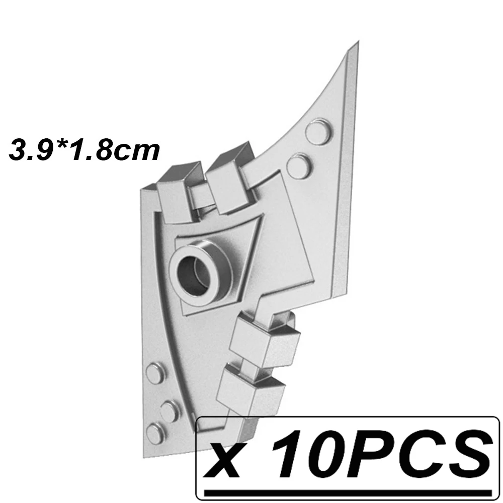 7 шт./компл. средневековый щит крестоносца по мотивам фильма «Властелин колец из конструкторных блоков, Детские кубики, подарки «сделай сам» Игрушки для детей PGPJ3020 - Цвет: 10pcs PGPJ3014