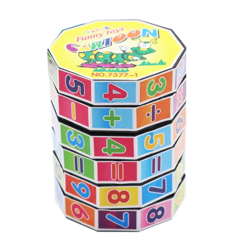 

Mathematics Cube Math Addition Subtraction Calculation Children Puzzle > 3 years old Multicolor Toy