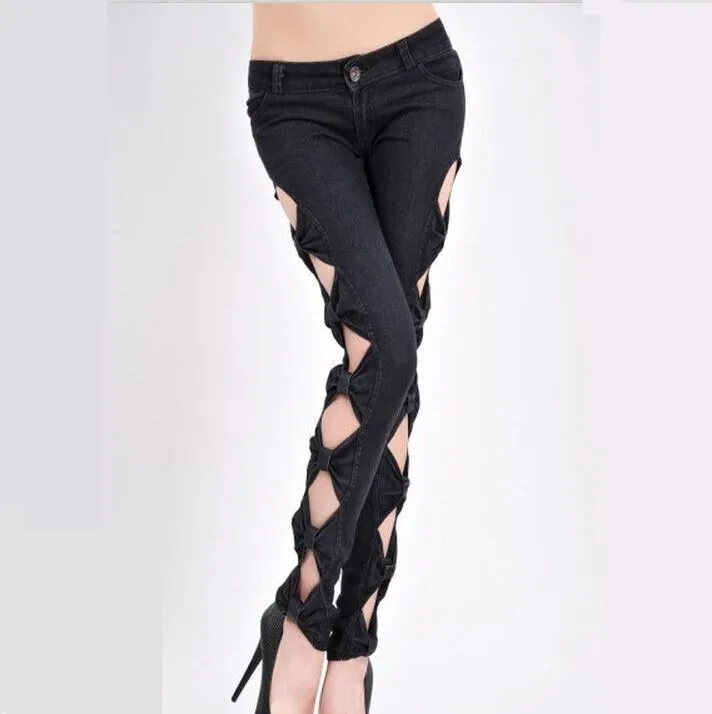 Online Buy Wholesale side bow jeans from China side bow