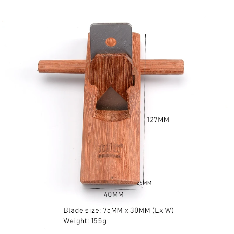 Woodworking Hand Tools 127mm Small Hand Planers For Woodworking 30mm Width HSS Sharpened Blade Hardwood Chamfer
