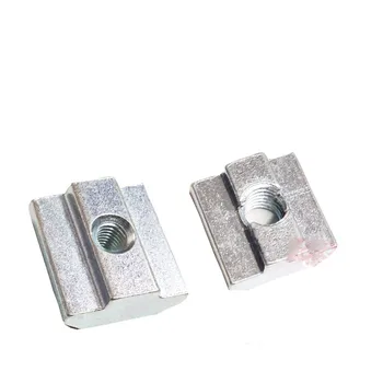 

20pcs M4 M5 M6 M8 T Sliding Nuts Square Slot Nut for 4040; 4545 Series Aluminum Profile Accessories DIY CNC Parts