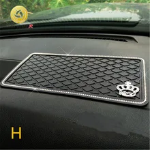 WINNER Automotive anti-skid pad durable storage pad control car perfume mobile phone ornaments in high temperature Anti Slip car supplies mobile phone anti skid pad silicone pu round anti skid pad for mobile phones keys glasses car gadget other