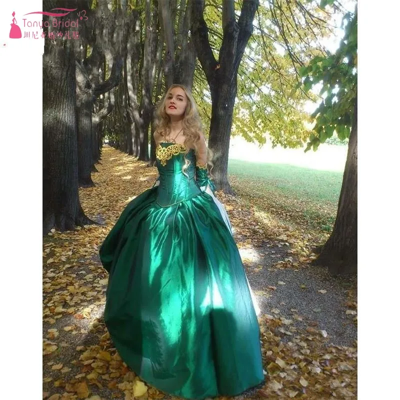 2019 Gothic Wedding Dresses Victorian Long Sleeves Floor Length