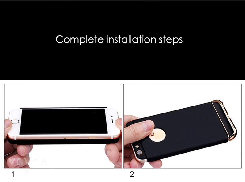 Luxury Plating Scrub Protective case For iPhone 6s 6 Cover Bumper On The for iPhone 5 5S SE Case 6s 6 plus Anti-knock Shell16