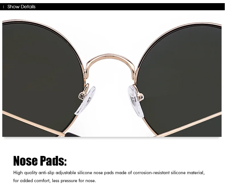 Cheap Reflective Retro Round Sunglasses for Womens Mens