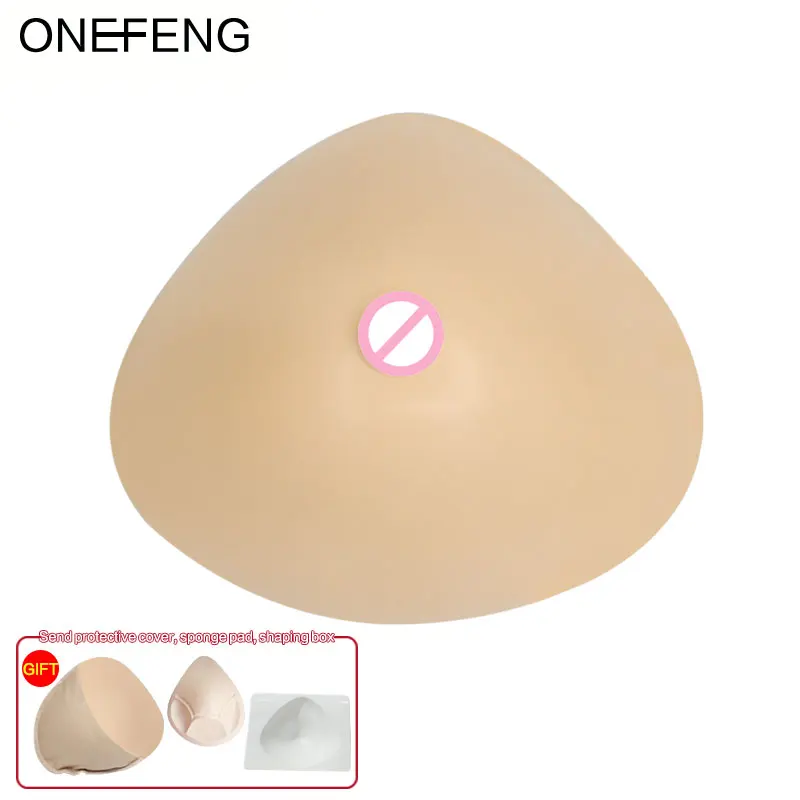 ONEFENG 450-650 г/шт. женские увеличение бюста Искусственные Силиконовые Грудная форма