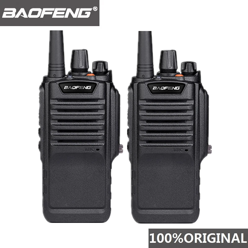 2 шт. Baofeng BF-9700 высокое Мощность иди и болтай Walkie Talkie “иди и Водонепроницаемый BF 9700 дальний Woki токи Профессиональный радио УВЧ Comunicador 10 км