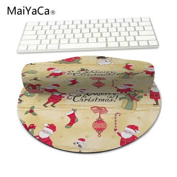 

2017 New Arrival Christmas Mouse Pad Cute Cartoon Santa Claus Elk Cushion Table Christmas Decorations From Snowman to House Part