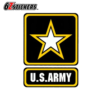 

sixsub 1pcs 35CM US New Fashion Colorful Car Stickers Carton 3D Car Window Door Vinyl car-styling Motorcycle Decals