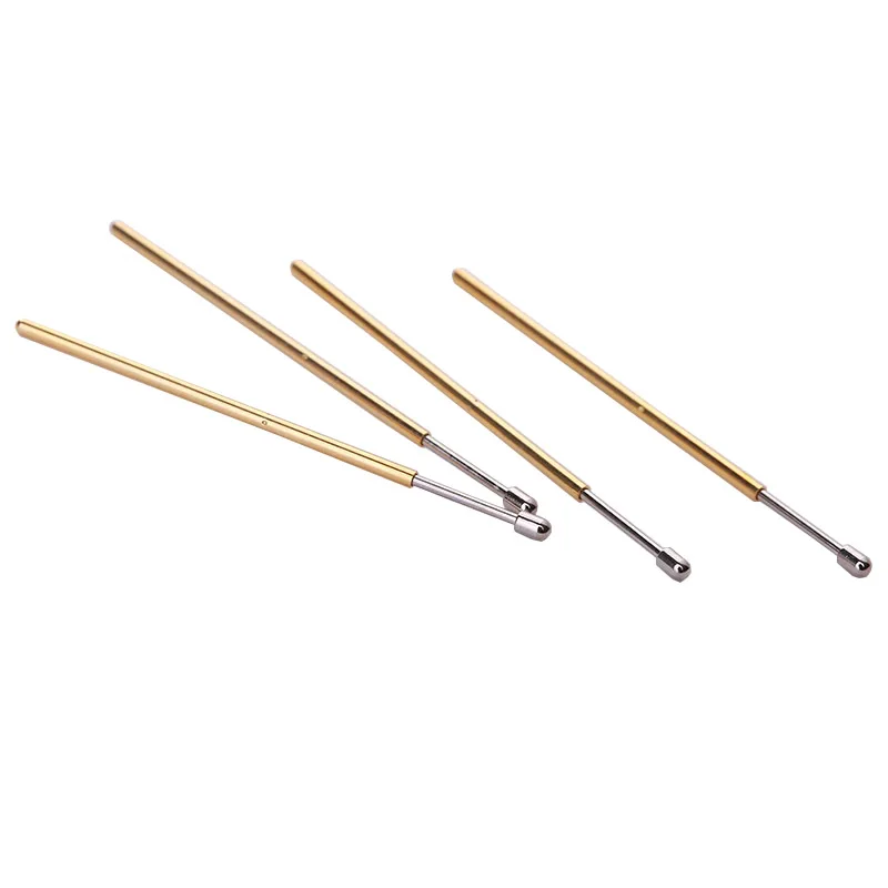 PL75-D2 100Pcs Household Power Probe 1.02mm Metal Spring Test Probe Instrument For Industrial Pressure Test Equipment