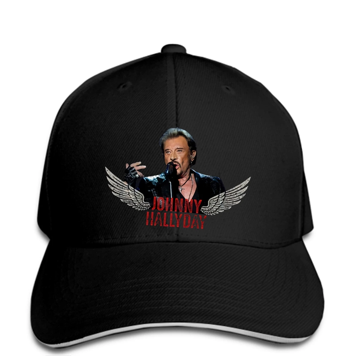 Хип-хоп бейсболки, забавная мужская шапка, кепка, Черная кепка с изображением Джони Халлидей, рок-н-ролл