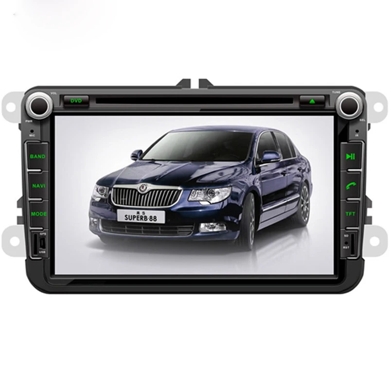 Ectwodvd Wince 6.0 Car Multimedia Player For SKODA OCTAVIA II III for