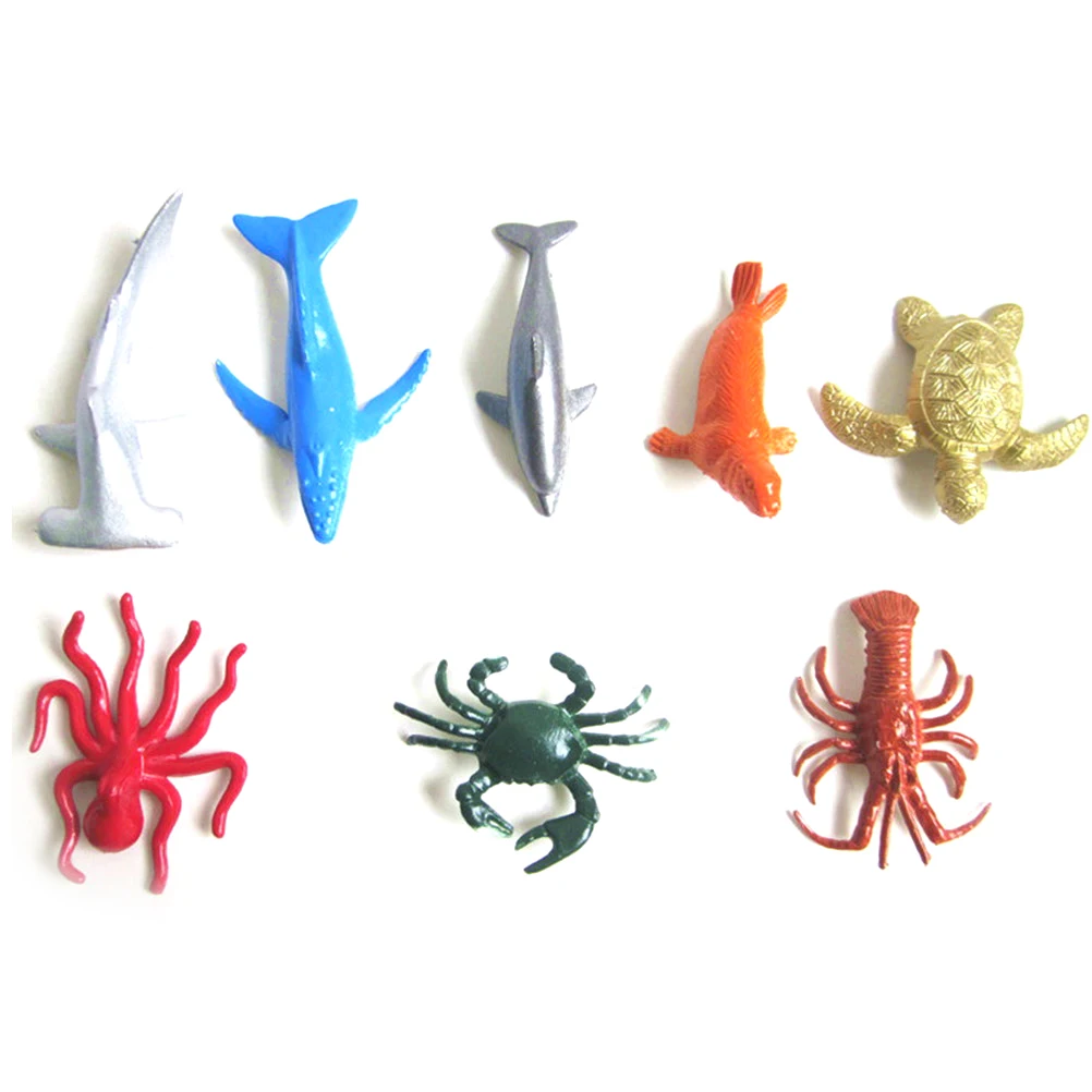 TOYZHIJIA модель игрушки Морская жизнь морские животные набор КИТ Акула Осьминог
