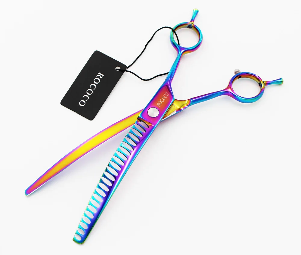 

Hot Japan 8.0 Inch Professional Pet Grooming Scissors Shears Set Dog Cat Tesoura Pets Grooming Shears Cutting dog scissors