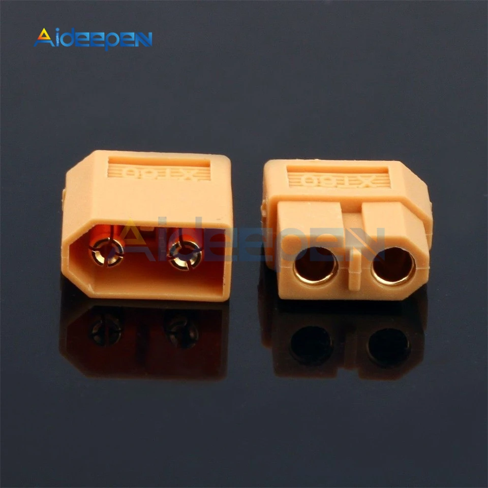 10 PAIA SPINE Connettori Testa Rc Xt60 Maschio e Femmina per Prese EUR