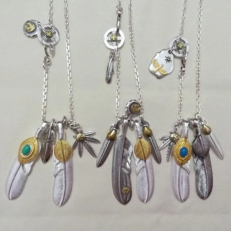 Buy Takahashi Goro Handmade Jewelry Feather Combo Set