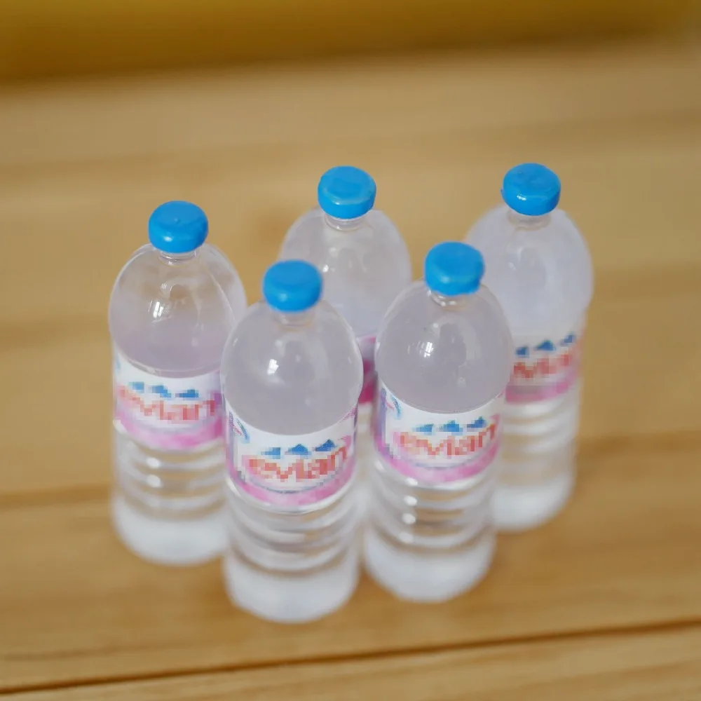 Мини-модель Кукольный домик для минеральной воды мини-аксессуары бутылка для воды куклы украшения