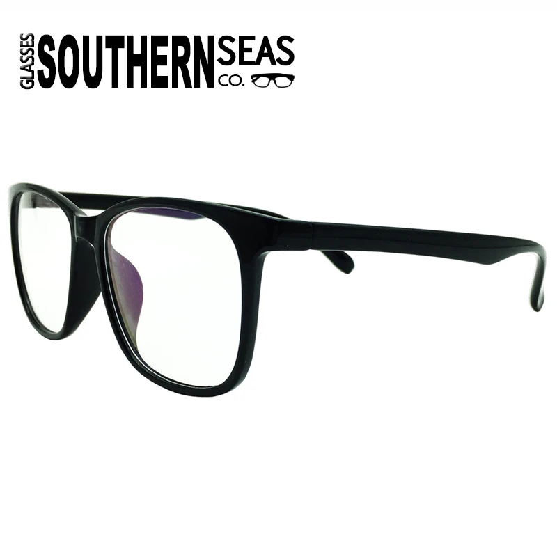 Большие очки для чтения, стильные модные очки для чтения, мужские женские очки с полной оправой по рецепту+ от 0,50 до+ 6,0