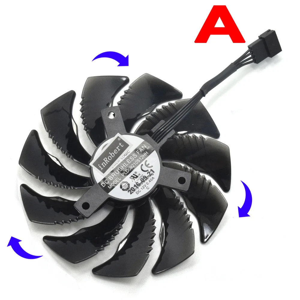 30 шт. PLD09210S12HH 88 мм 4Pin Cooler вентиляторы для Gigabyte GeForce GTX1060 1070 GTX 1050ti RX570 RX470 G1 Графика