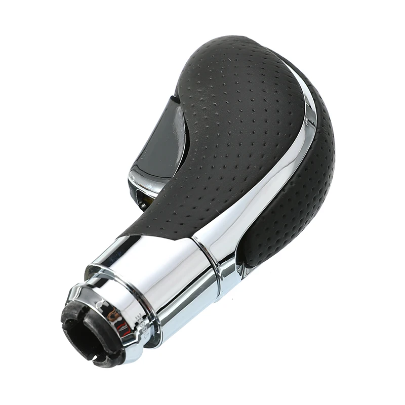 Tanie PU Leather Punch automatyczna skrzynia biegów dźwignia zmiany biegów samochodu gałka dla GM buick regal opel Insignia Vauxhall Insignia
