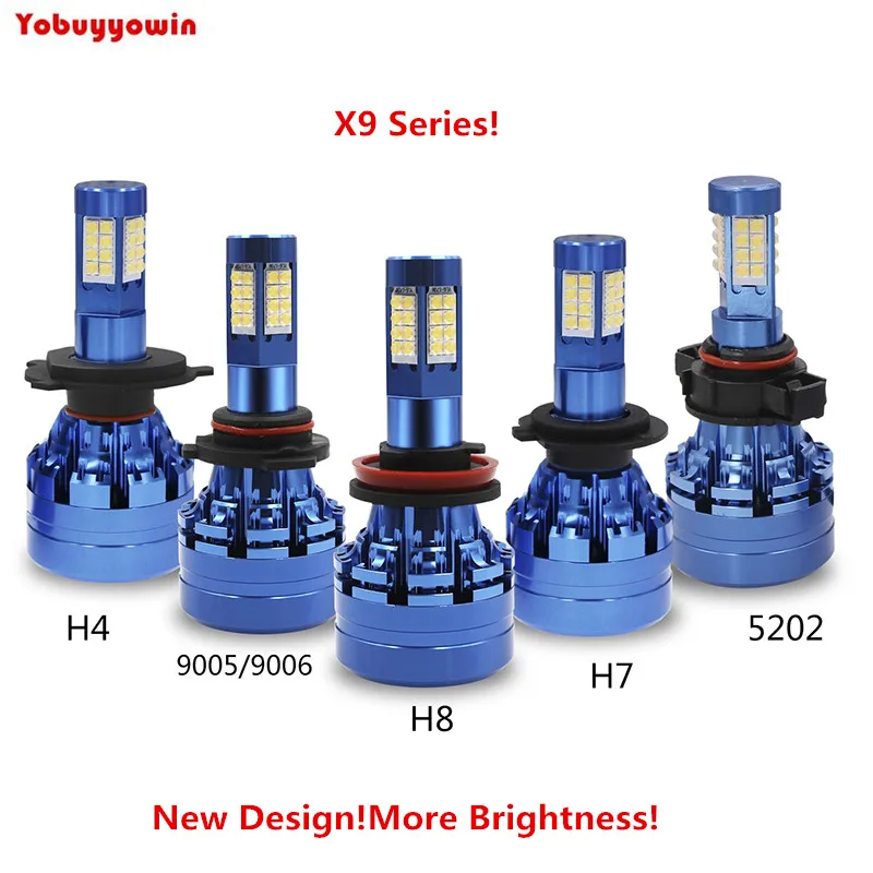

2*Car 160W 18000LM H4 H7 9005 9006 H8 H11 5202 9007 Headlights Kit High/Low Beam Bulbs Canbus Error Free For Car LED headlight