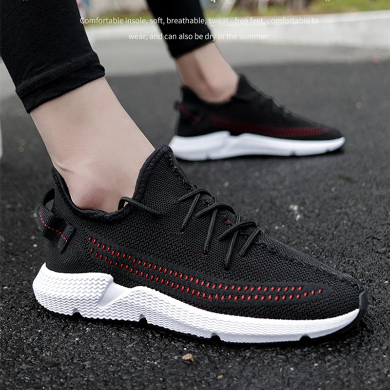 Comfortable Fitnes Running Shoes Men Outdoor Breathable Sport Footwear