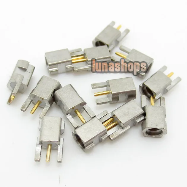 

LN003560 Female Three element alloy plating Diy Pin Part for Shure SE535 SE425 SE846 Earphone