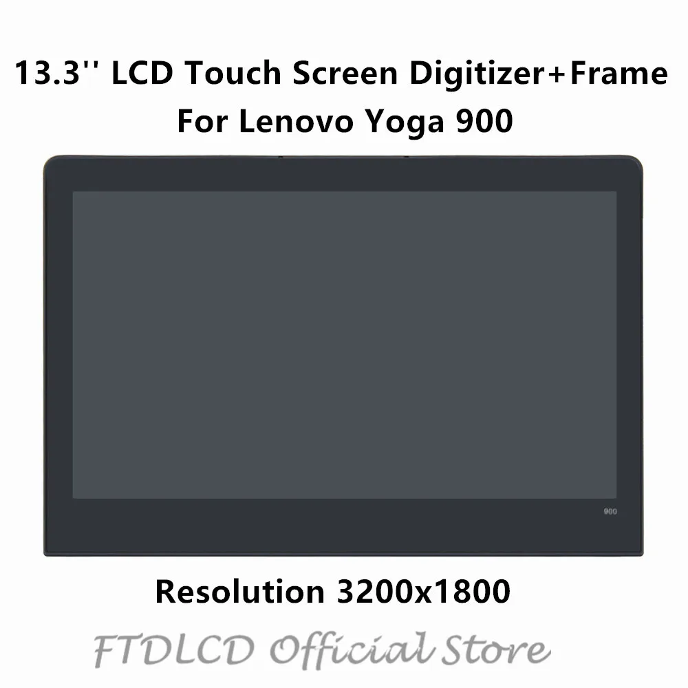 FTDLCD 13 3 ''LCD IPS сенсорный экран дигитайзер с рамкой ремонт ноутбука сборка для