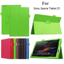 Флип-чехол из искусственной кожи для планшета sony Xperia Tablet Z Z1 10,1, защитный чехол, чехол s для sony Tablet Z Z1