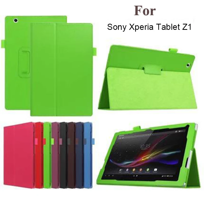 Откидной чехол для планшета из искусственной кожи с подставкой Sony Xperia Tablet Z Z1 10 1