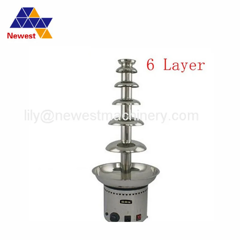 

Heating EU Plug Chocolate Fountain Choco Tree Chocolate Fondue Machine 6 tiers Free Shipping