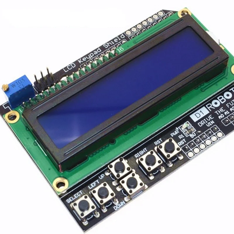 Thinary lcd Щит консоли lcd 1602 lcd 1602 Модуль дисплей для Arduino ATMEGA328 ATMEGA2560 raspberry pi UNO синий экран