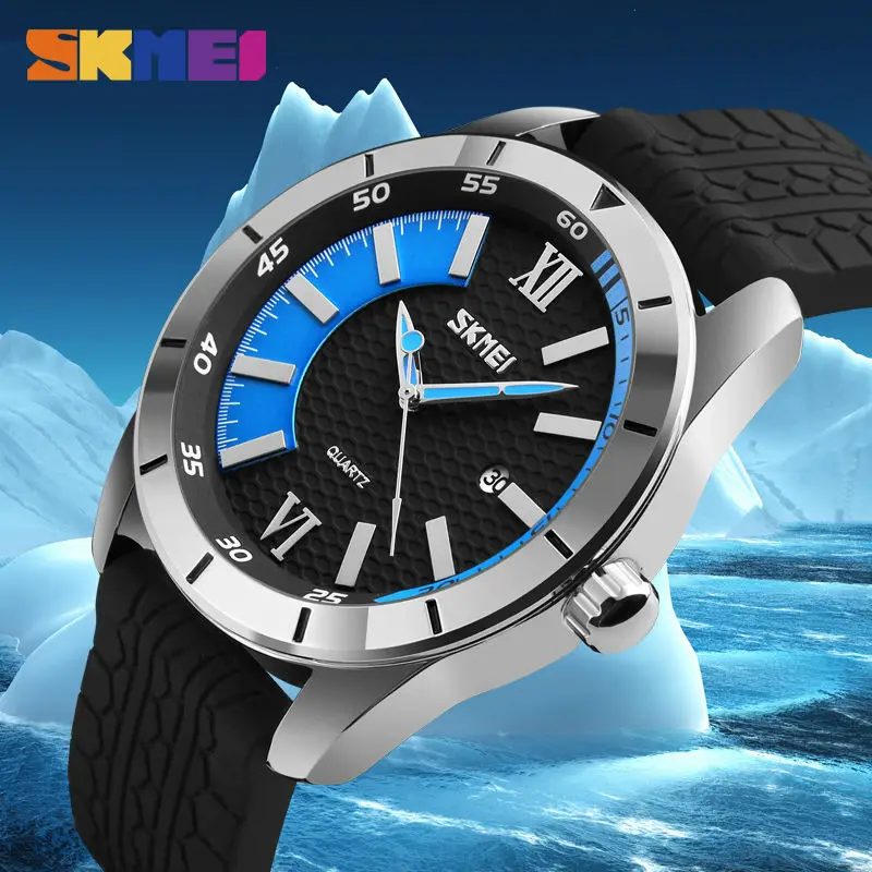 

New Relogio Masculino Clock Men's Antique Quartz Watches Men Fashion Casual Watch Waterproof Watch Silicone Strap Wristwatch