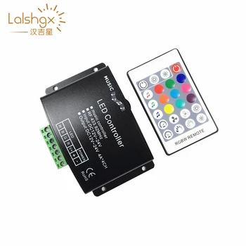 

DC12V-24V 24Keys RGB/RGBW Music LED Controller RF Remote Sound Sensor Voice Audio Control For 5050 RGB LED Strip Light Tape