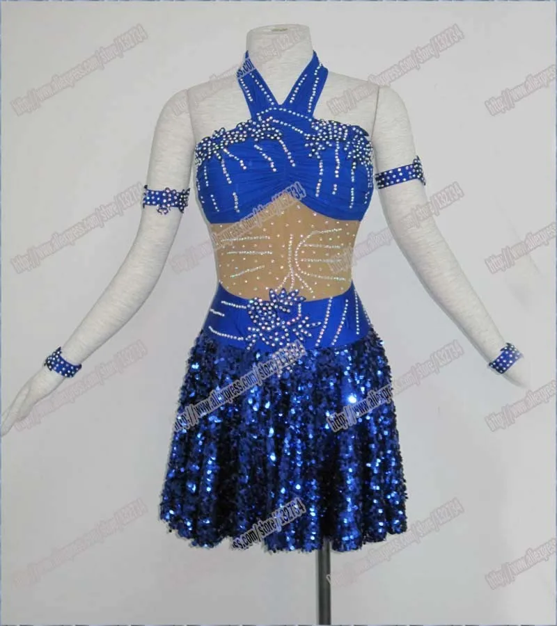 Новое латинское танцевальное платье, бальное платье Румба Jive Chacha для Бальных и латиноамериканских танцев платье девушки женщины LD-0011