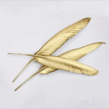 

50 units. The new golden goose duck feather / 10-15cm (4-6 inch (Aries) dress